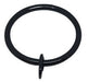 ISKIKAHAUS Large Curtain Rod Rings - Black 3