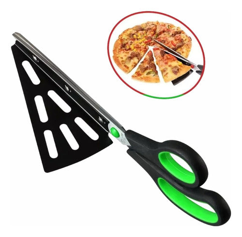 SM Pizza and Tart Cutter Stainless Steel with Base 0