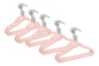 Generic Velvet Hangers Kids Pink X 50 Units 0