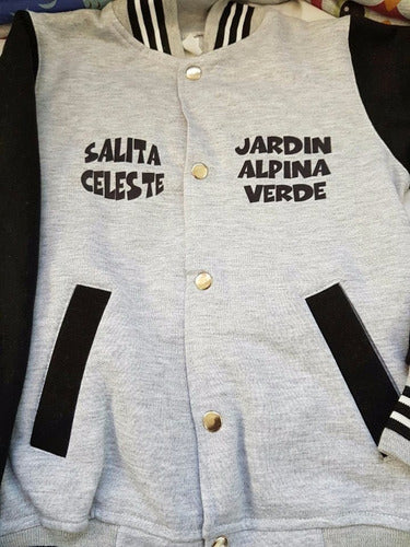 Campera Egresados Jardin Personalizada 1