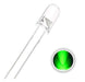 BITCO Lote X100 LED 5mm Verde Puro Lente Water Clear 1