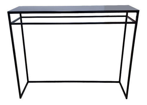 Dorotea Design Industrial Iron Console Table 0