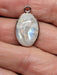 Moonstone Pendant with Surgical Steel Chain 1