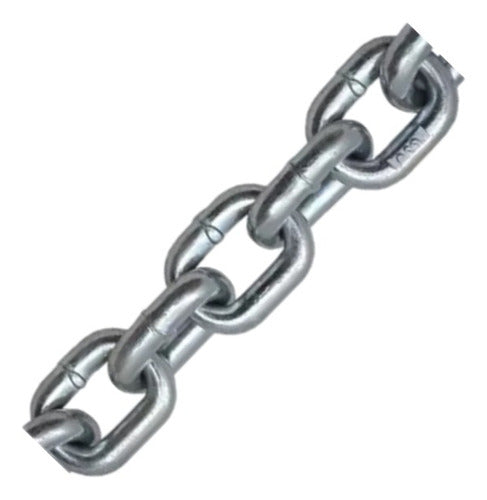 Cadena Patente 8mm Galvanizada Resiste 2200kg Pf 0