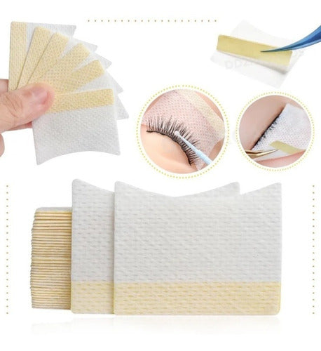 Fashion 40 Patches Permanent Lifting Extension Adhesive Eyelashes 0