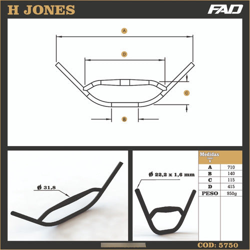 FAD Manubrio H Jones 3