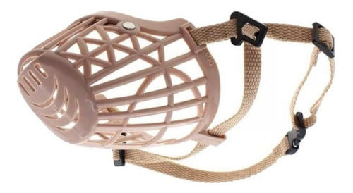 All Pets Plastic and Nylon Basket Muzzle N4 1