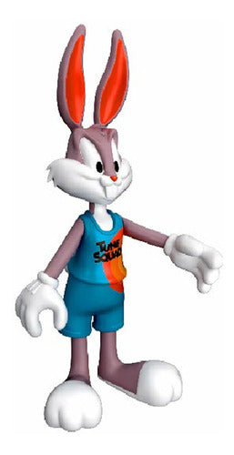 Figura Space Jam Bugs Bunny Cañon Acme Con Pelota 2