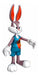 Figura Space Jam Bugs Bunny Cañon Acme Con Pelota 2