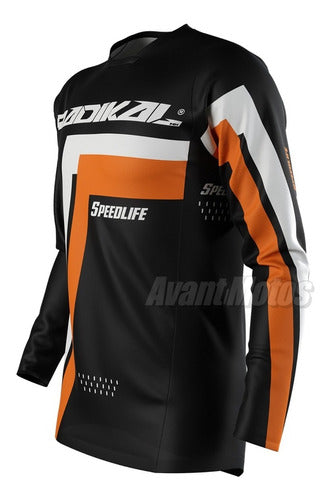 Radikal Concept Volt Black Enduro Motocross T-Shirt 1