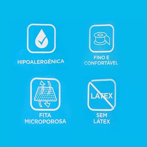 Fita Microporosa Micropore 50 Mm X 10 Mt - Ciex 3