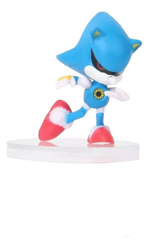 Sonic Mini Plush Figure Character with Base by Unit 1