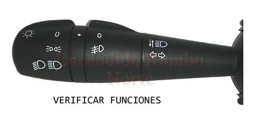 Llave De Luces Nuevo Renault Logan 2 Sandero Duster Oroch Sin Bocina Con Faros Auxiliares 2