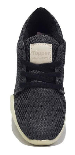 Topper Pola Zapatillas Kids - Black and White 2