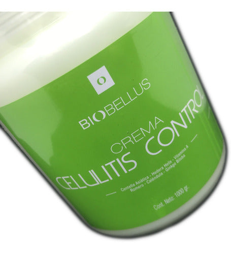 3 Jars of Cellulite Control Cream - Biobellus 1kg each 3
