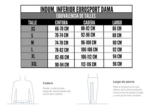 Eurosport Remera Mujer 32046-002/neg 6