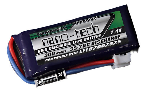 Turnigy Rc 2s De 300mah De Nano-tech 35 ~ 70 C Lipo Pack 0