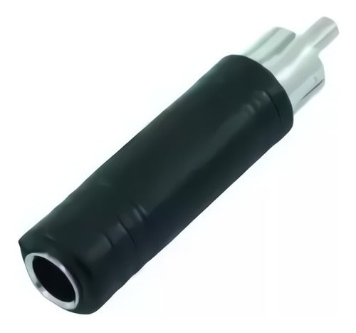 RCA Male to 6.5mm Mono Female Plug Adapter 0
