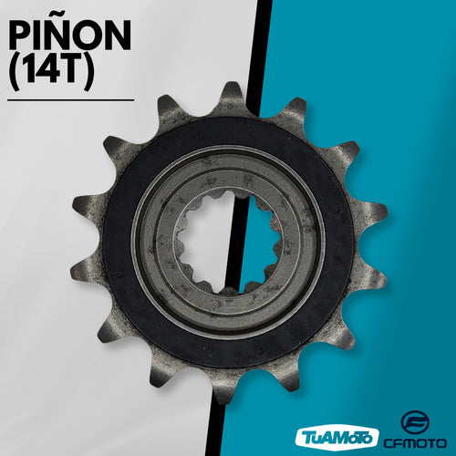 Piñon (14t) cf motos 400 cc original 3