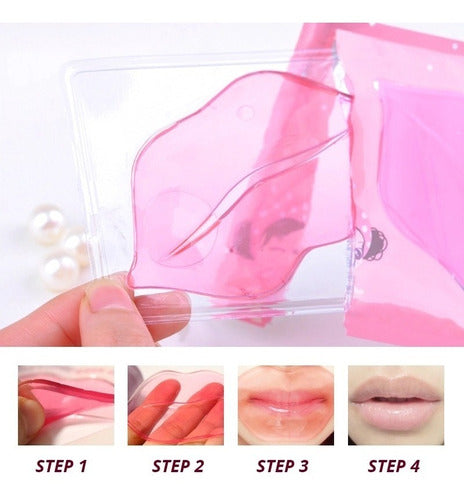 Pilaten Collagen Lip Mask x 5: Rejuvenate Your Lips with Original Collagen Patches - Mascara De Colageno Para Labios Pilaten X 5 Original Parche