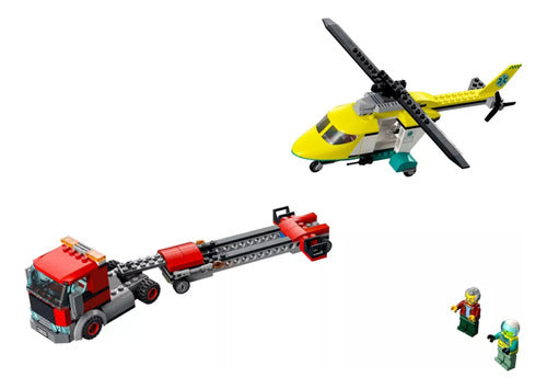 LEGO City Rescue Helicopter Transport - Mosca 1