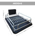 Trendy Store Aluminum Dish Drainer Organizer with Black Tray for Glasses 3