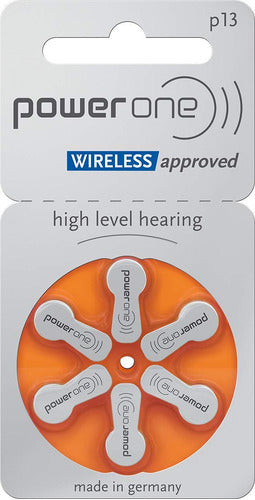 Powerone Hearing Aid Batteries, Size 13, Pack of 60 0