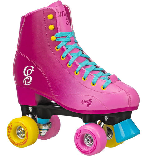 Roller Derby Candi Grl Sabina Roller Skates Pink Size 4 0