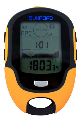 Altímetro Multifuncional Sunroad Compass Fr500 Weather 2