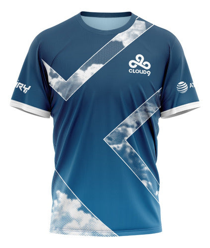Camiseta Cloud9 Summer 2023 E-sports (Personalizable) 9