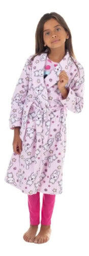 Marienitas Polar Bathrobe for Kids, Soft and Cozy Size 4 to 16 3