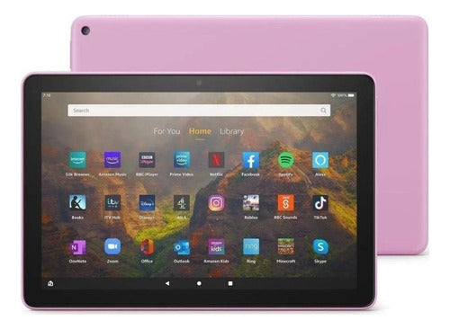 Amazon Fire HD 10 2021 10'' FHD 3GB 32GB Lavanda Tranza 0