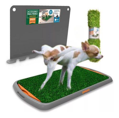 Brain Pet Peepoo Dog Training Grass Tray 0