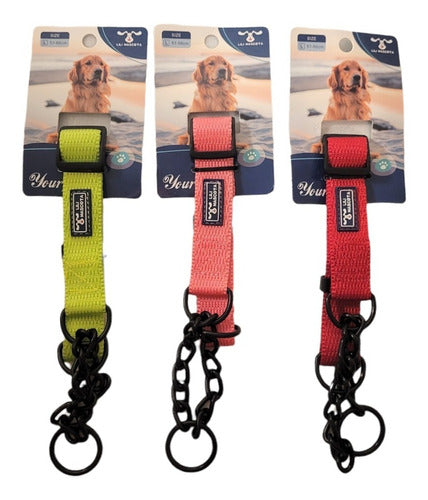 Lili Mascotas Collar Para Perro Medio Ahorque De Cinta Chico 28 A 36 Cm 1