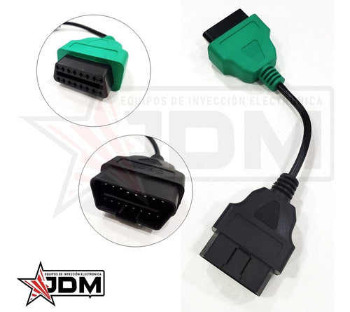 MULTIECUSCAN Green Adapter for Fiat - ABS 4