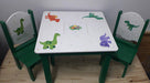 Personalized Wooden Children's Table and Chairs with Character Designs 34