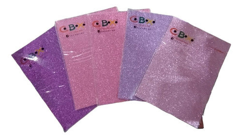 CBX A4 Glitter Cardstock 21x30 CM x Unit 1