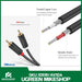 3-Meter Ugreen 2 RCA Male to 2 RCA Male Audio Cable 6