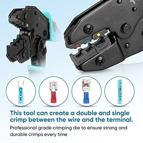 Ticonn Crimping Tool for Heat Shrink Connectors - 30c 3