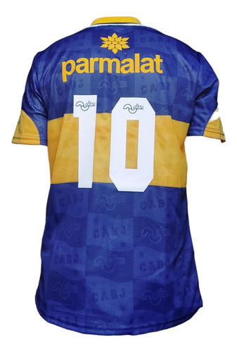Retro Boca Juniors Parmalat Maradona 10 Shirt 1