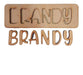 25 Unpainted Name Puzzle Pieces MDF 0