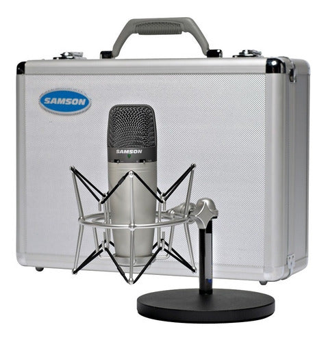 Samson C03UPK Condenser Microphone Set for Podcasting 6
