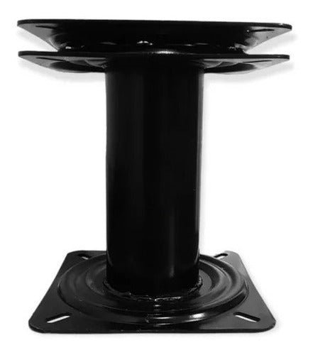 Generic Rotating Seat Base Metal 20 Cm High for Boats 1