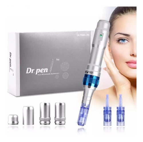 Kit Dr Pen A6 Inalámbrico + Pre Y Post Treatment + 10 Agujas 1