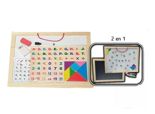 Faydi Magnetic Alphabet and Numbers Board FD3344 1