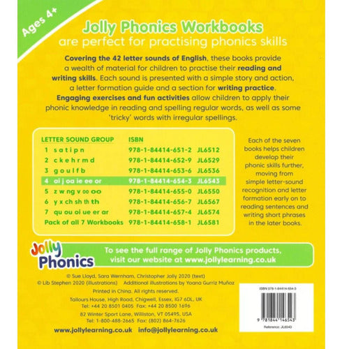 Jolly Phonics Workbook 4 - Mosca 1