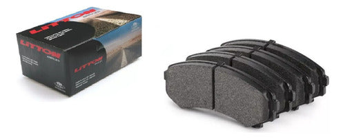 Litton Front Brake Pads Mitsubishi Montero 3.2 01 to 07 1