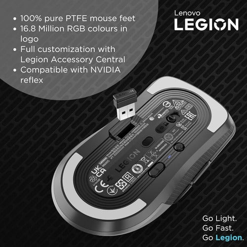 Lenovo Legion M600s RGB Wireless Gaming Mouse 19,000 DPI 1