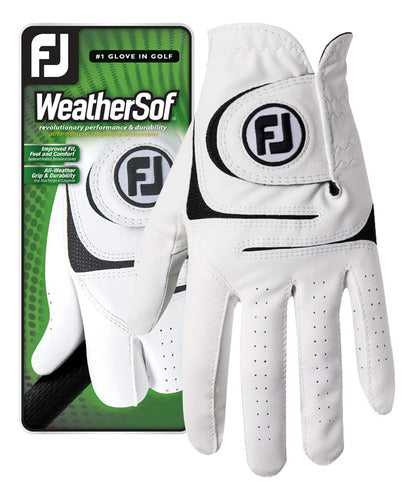 Footjoy Weathersof Guante Golf Hombre Mano Izquierda Talle L 0