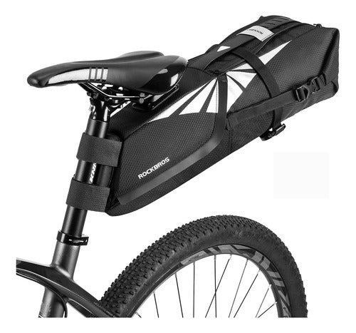 Rockbros Waterproof Expandable Seat Bag 0